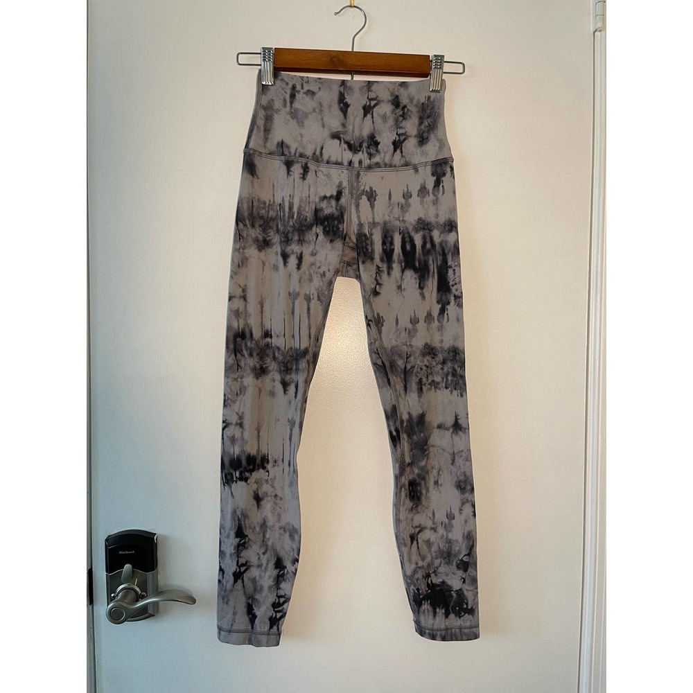 Lululemon Align Pant II 25" *Game Day Dark Chrome Size 4
